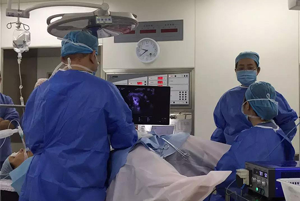医讯|我院成功完成一例子宫肌瘤微波消融手术